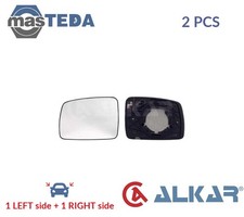 6431029 REAR VIEW MIRROR GLASS PAIR LHD ONLY ALKAR 2PCS FOR LAND ROVER