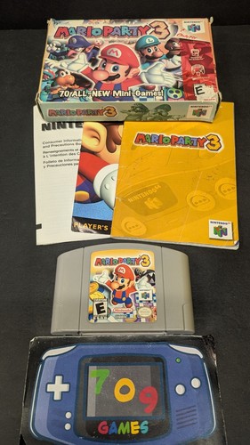 Mario party nintendo 64 - 3, (nintendo