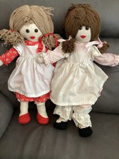2 X VINTAGE HANDMADE GORGEOUS