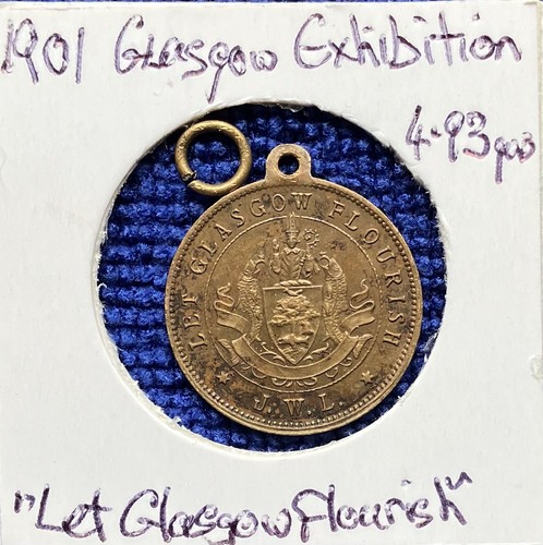 1901 glasgow exhibition bronze - 1901,