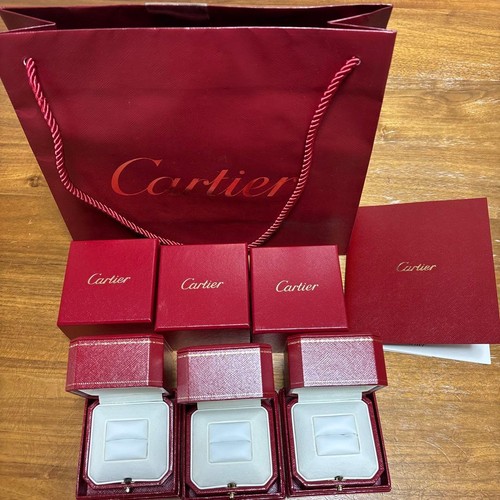 Cartier ring empty - , box