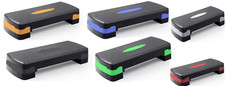 Aerobic Stepper Yoga Step Board Gym Fitness Exercise Cardio Adjustable Blocks