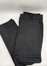 Zara Poka Dot Capri Trousers