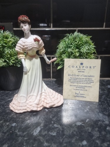 Rare coalport figurine red - figurine, "red