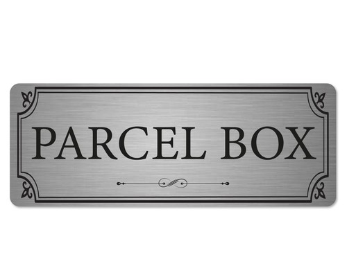 Metal aluminium parcel - parcel, box