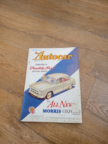 Autocar magazine august - autocar,