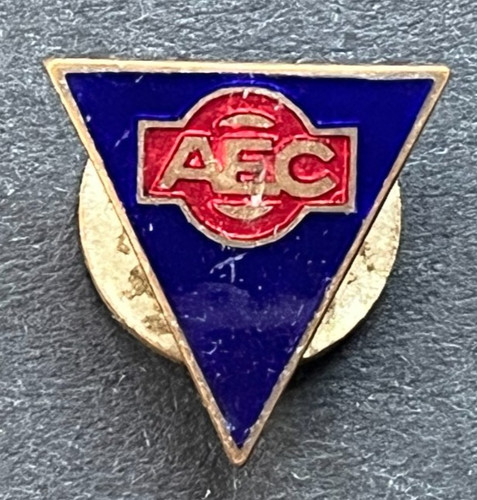 Aec motoring truck - lorry, lapel