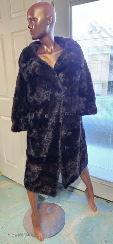Vintage mink fur coat - , a.j