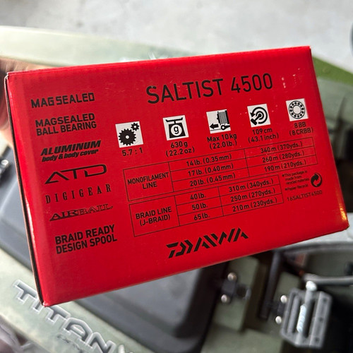 Daiwa saltist 4500 - daiwa,