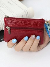 Women Key Ring Leather Mini