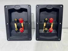 1 Pair of NHT ST4 Back Terminal Speaker Panels