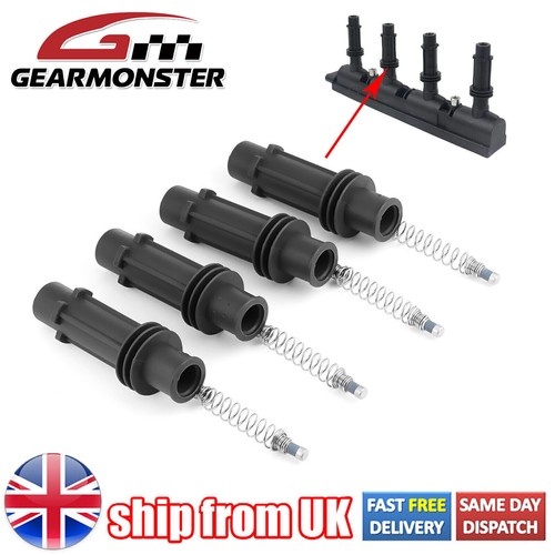 4pcs ignition coil - 4pcs, spring