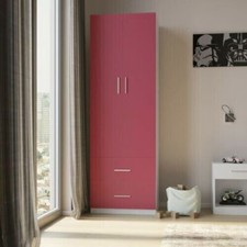 Pink Wooden Orlando 2 Drawer