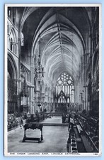 Postcard Lincoln Cathedral The