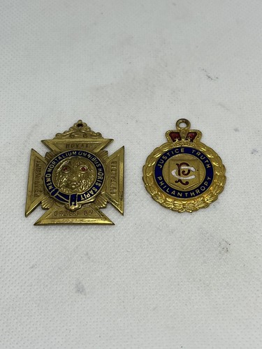 Masonic medals vintage mid - masonic,