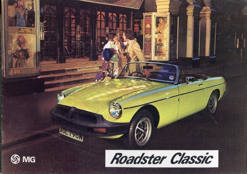 Mgb roadster classic german - mg,