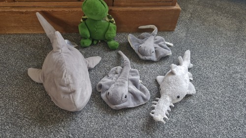 Soft toy sea life bundle - sea,