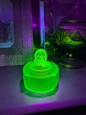 Art Nouveau Uranium Glass