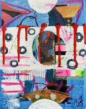 Mixed Media on Canvas Panel by