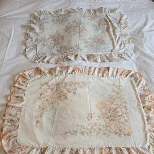 Vintage floral frilled - vintage,