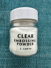 CLEAR Embossing Powder by