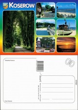Postcard Koserow Avenue