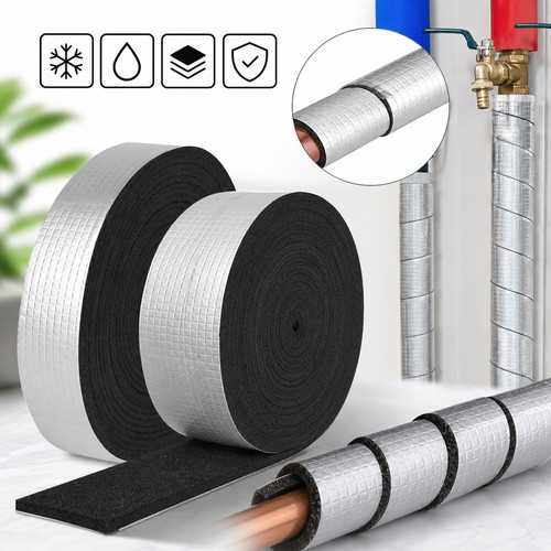 Pipe wrap foam aluminium - pipe,