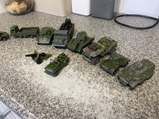 Vintage Diecast Toy Army