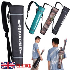 Archery back belt arrow quiver - belt,
