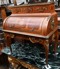 French Empire Roll Top Desk Bureau De Roi 1860