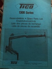 Tico 1300 Series Lorry Loader Crane Spare Parts List
