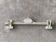 DIOR Gold Logo Luxury Grey Velvet Pant Clip Hanger