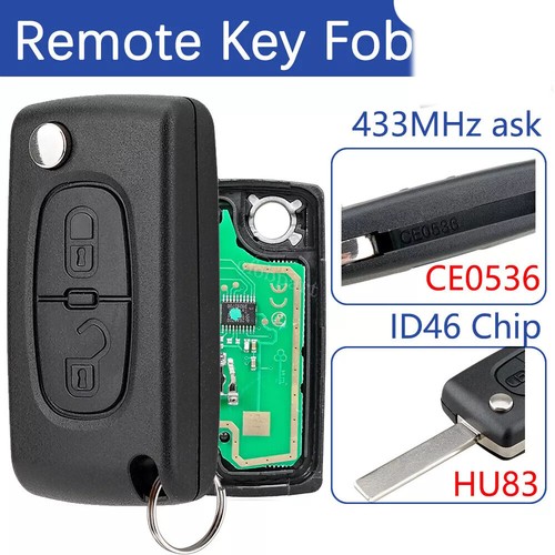 For peugeot 207 307 - 307, 433mhz