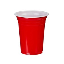 Red American Plastic Party