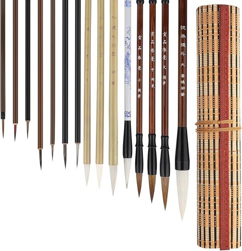 Chinese calligraphy brush set - calligraphy,