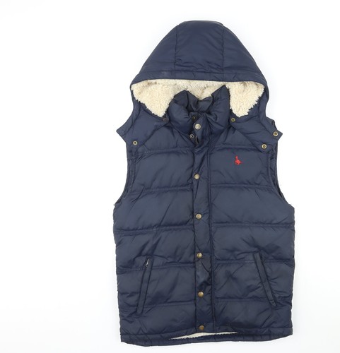 Jack wills mens blue gilet - mens,