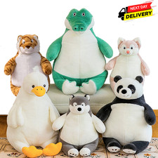 Large panda cuddly plush toy - cuddly,