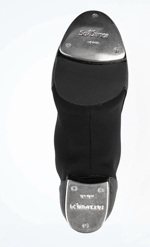 Black tap shoes slip on - black,
