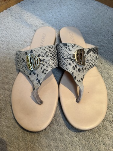 Dkny croc print sandals - croc, uk
