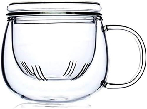 Glass tea cup with - cup,