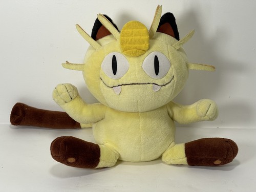 Meowth jumbo plushie hasbro - jumbo,