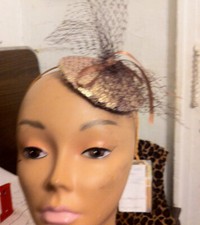 Retro Sequin w/ BOW Fascinator