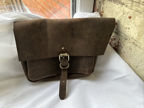 Pannier leather bag - leather, bicycle
