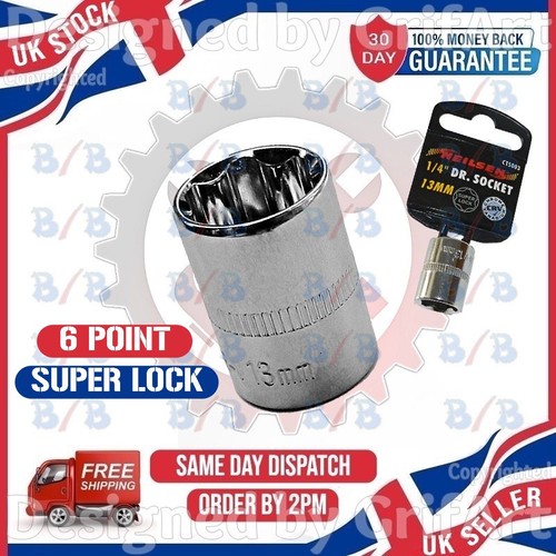 13mm super lock - 13mm, socket