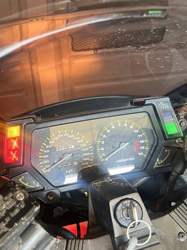 Kawasaki gpx750 clocks fully - gpx750,
