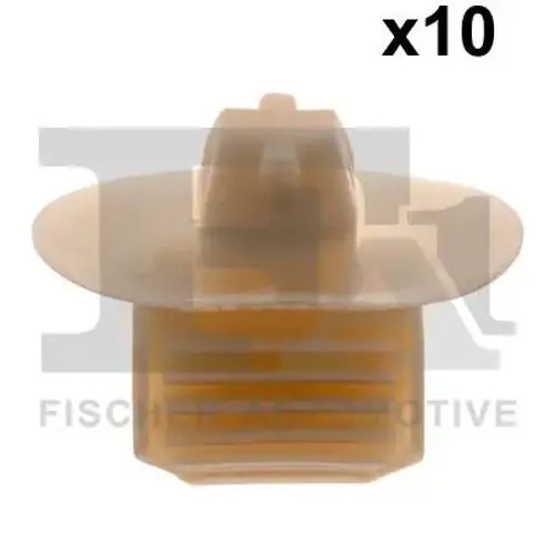 Upholstery mounting clip white