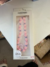 Custard London Disney Mickey Mouse Beaded Phone Strap BNWT