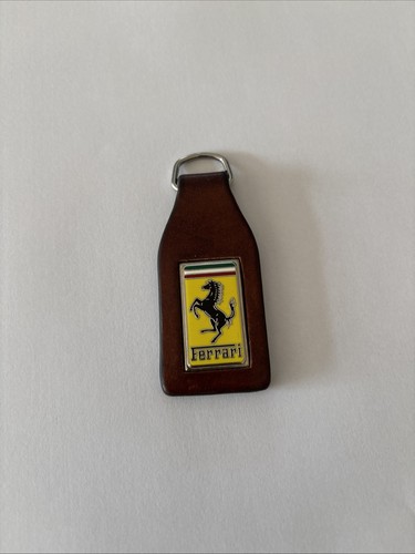 Vintage ferrari leather - ferrari,
