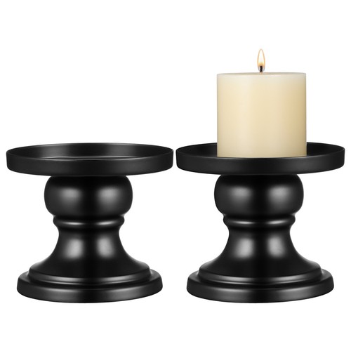 Pcs metal pillar candle - pcs,