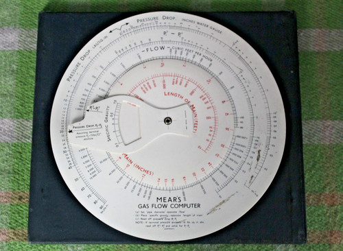 Vintage mears gas flow - m.h.,